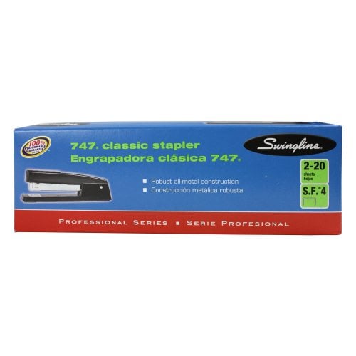 Swingline 747 Black Classic Metal Stapler - 74701