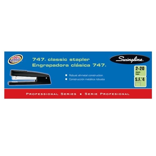 Swingline 747 Classic Steel Gray Metal Stapler - S7074769