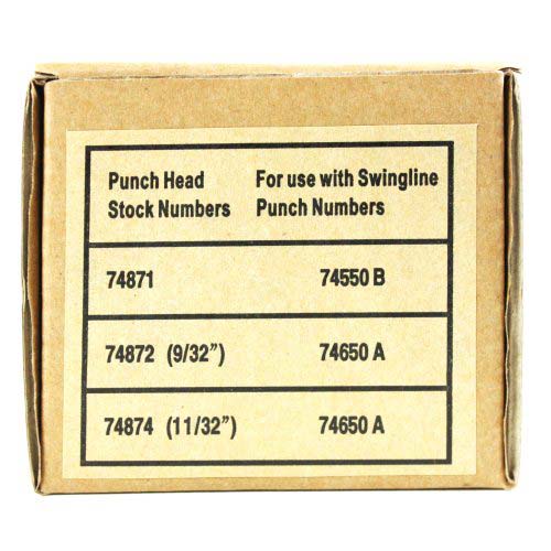 9/32" Replacement Punch Head Kit for Swingline High Capacity Heavy Duty Punch - 74871