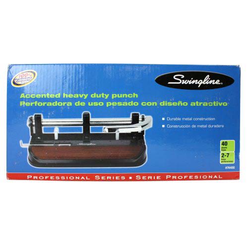 Swingline Accented Heavy Duty Hole Punch - 74400