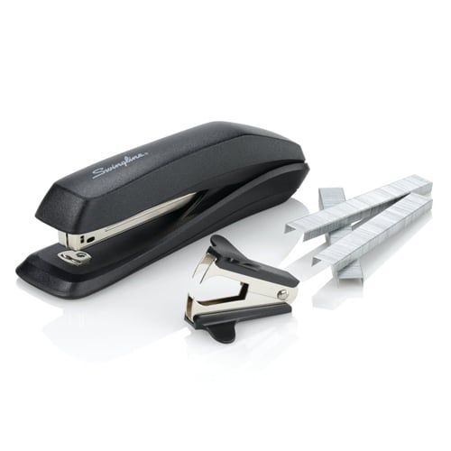 Swingline Antimicrobial Black 545 Stapler Premium Pack - 54567 - Clearance Sale