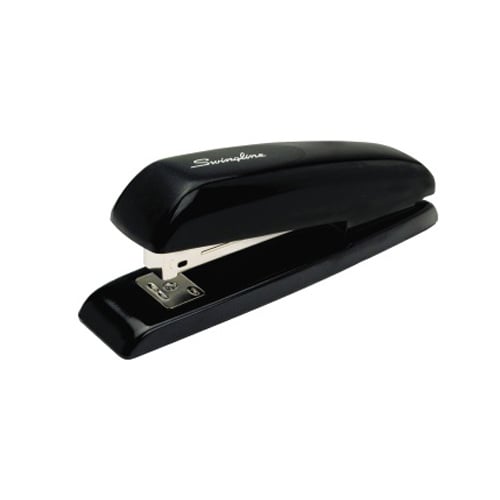 Swingline Antimicrobial Black Durable Desk Stapler - 64641