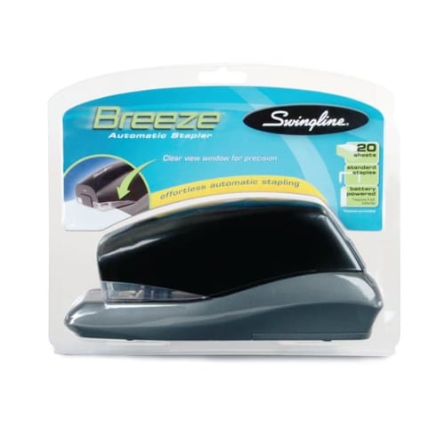 Swingline Black Breeze Automatic Stapler - S7042132