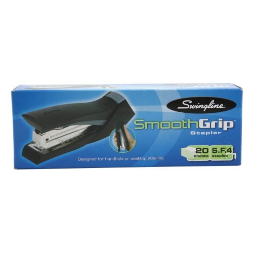 Swingline SmoothGrip Black/Gray Stapler - 79410