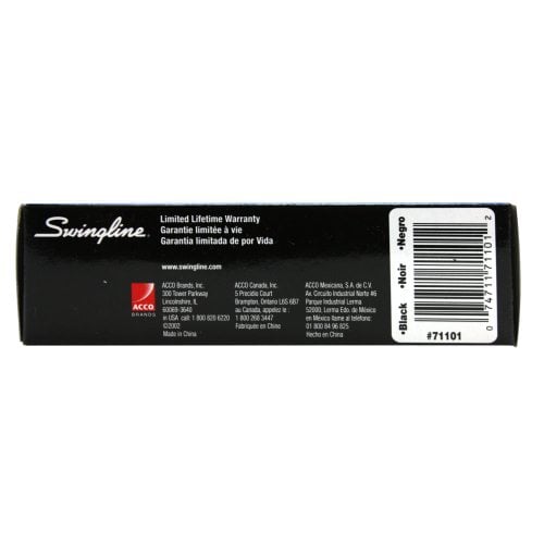 Swingline Black Compact Commercial Stapler - 71101