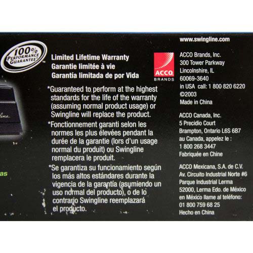 Swingline Black Premium Commercial Stapler - 76701
