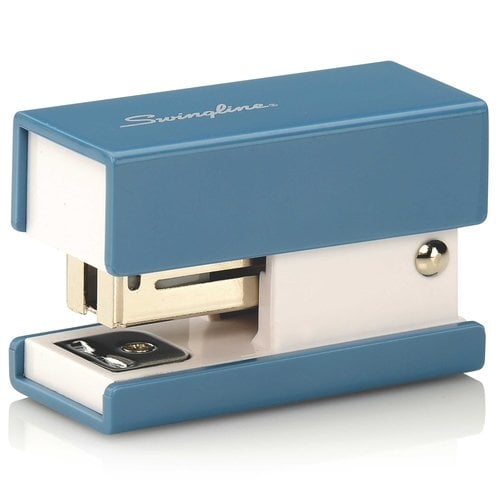 Swingline Blue Mini Fashion Stapler - S7087872 - Clearance Sale
