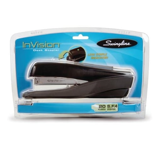 Swingline Charcoal InVision Desk Stapler - 82801