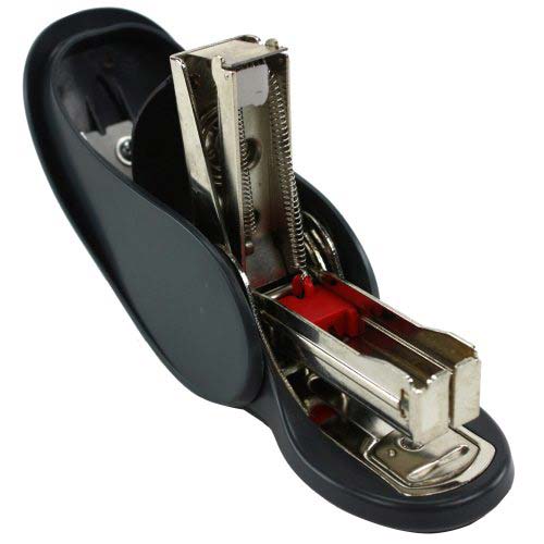 Swingline Charcoal LightGrip Reduced Effort Mini Stapler