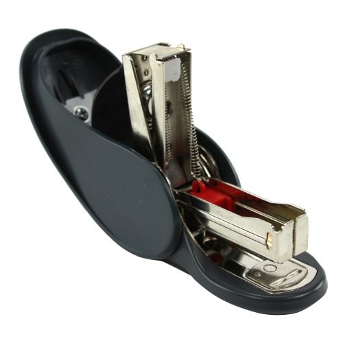 Swingline Charcoal LightGrip Reduced Effort Mini Stapler