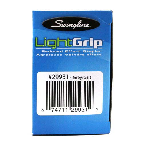 Swingline Charcoal LightGrip Reduced Effort Mini Stapler
