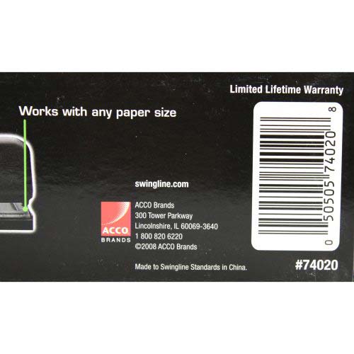 Swingline Commercial Desktop 2-3 Hole Punch - 74020