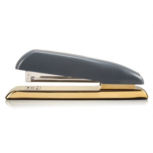 Swingline Durable 20-Sheet Gray/Gold Desk Stapler - 64703