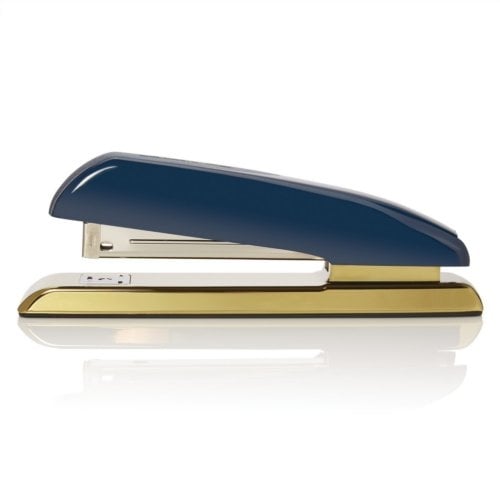 Swingline Durable 20-Sheet Navy/Gold Desk Stapler - 64702 - Clearance Sale