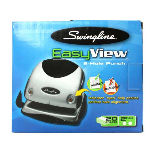 Swingline EasyView 2-Hole Punch - 74055
