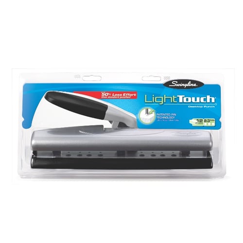 Swingline EasyView LightTouch Desktop Punch - 74065