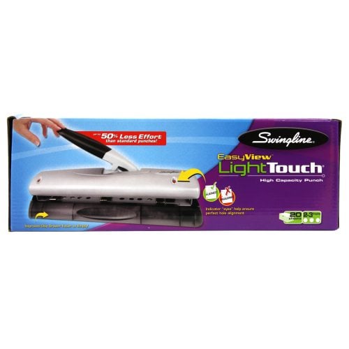 Swingline EasyView LightTouch High Capacity Punch - SWI-74034