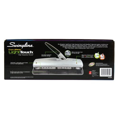 Swingline EasyView LightTouch High Capacity Punch - SWI-74034