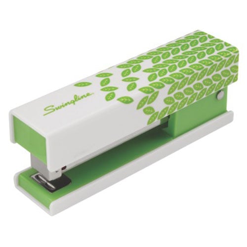 Swingline Green Leaf Compact Fashion Stapler - 87824