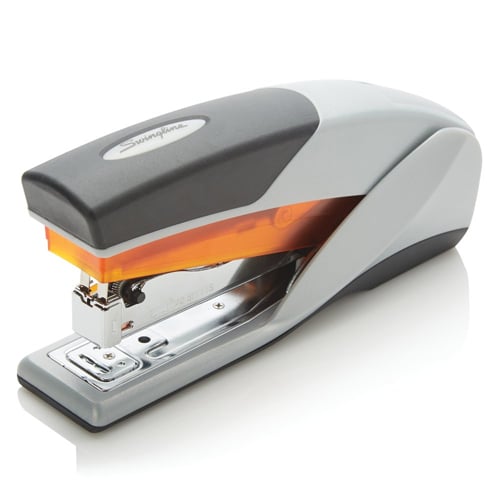 Swingline Gray/Orange Optima 25 Reduced Effort Full-Strip Stapler - 66402