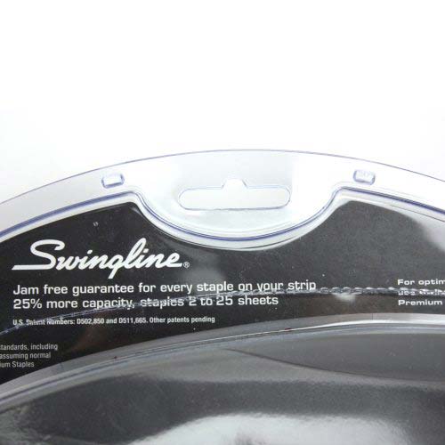 Swingline Graphite Black Optima Jam Free Desk Stapler - 87800