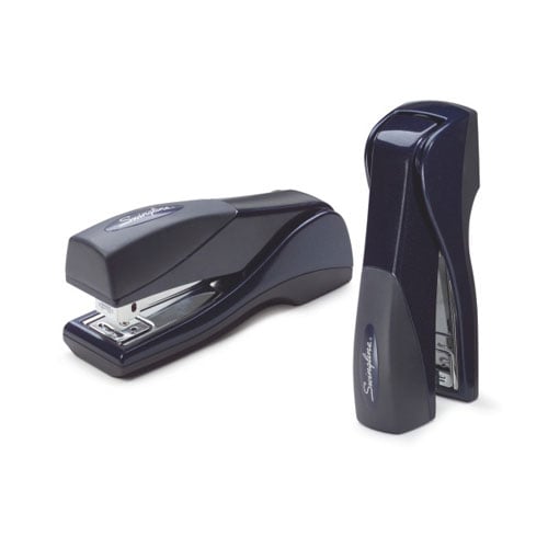 Swingline Metallic Blue Optima Grip Compact Stapler