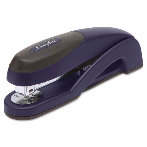 Swingline Metallic Blue Optima Jam Free Desk Stapler - 87802