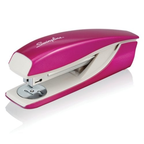 Swingline NeXXt WOW Pink Metal Full Strip Desktop Stapler - 55047023
