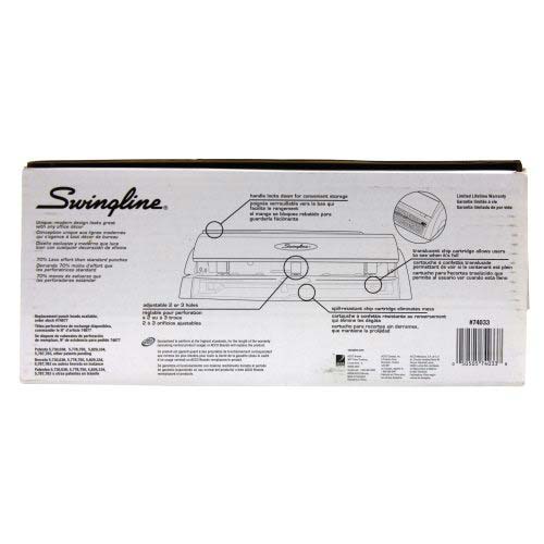 Swingline Optima Low Force Hole Punch - A7074033