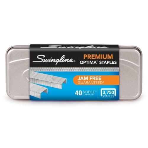 Swingline Optima Premium 1/4" Staples 5 boxes of 3750 - S7035565 - Clearance Sale