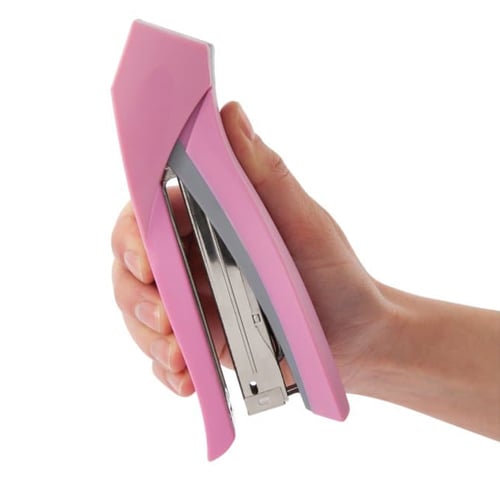 Swingline SmoothGrip  Pink/Gray Stapler - 79415