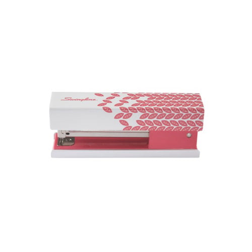 Swingline Pink Leaf Compact Fashion Stapler - 87822