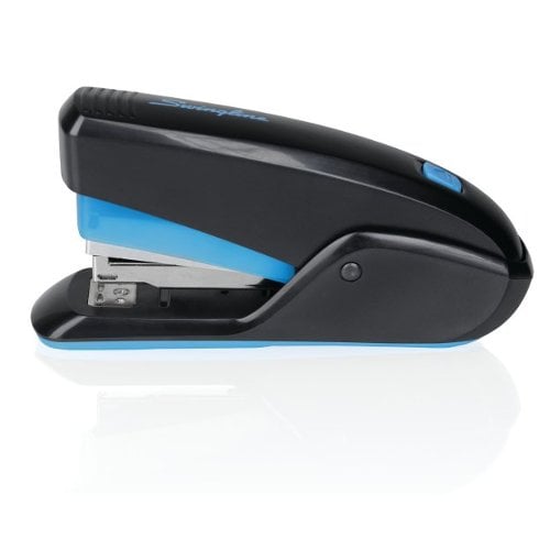 Swingline Quick Touch Black/Blue 15-Sheet Compact Stapler - SWI64564