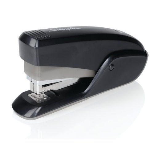 Swingline Quick Touch Black/Gray 15-Sheet Compact Stapler - SWI64563