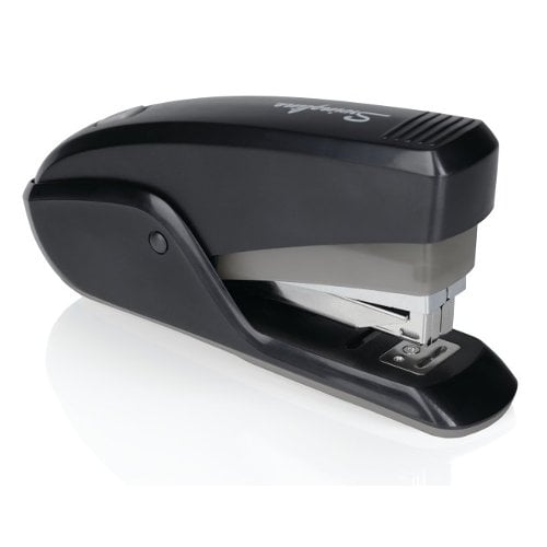 Swingline Quick Touch Black/Gray 15-Sheet Compact Stapler - SWI64563