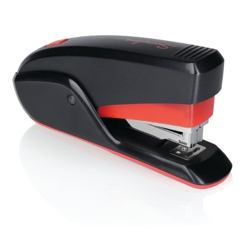 Swingline Quick Touch Black/Red 15-Sheet Compact Stapler - SWI64565