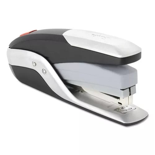 Swingline Black/Silver Quick Touch 28-Sheet Full Strip Metal Stapler - 64580 - Clearance Sale