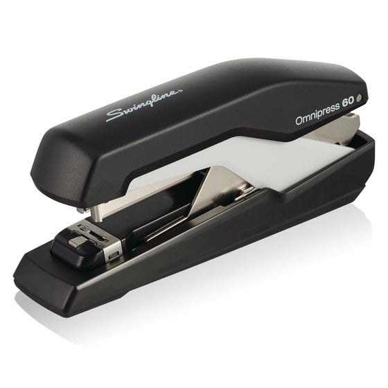 Swingline Rapid Omnipress 60 Black/Gray Full Strip Stapler - RPD5000590