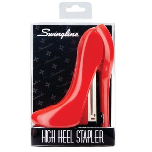 Swingline Red High Heel Compact Stapler - 70972