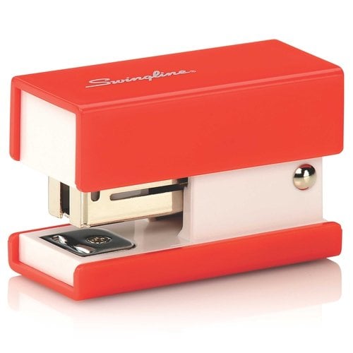 Swingline Red Mini Fashion Stapler - S7087873 - Clearance Sale