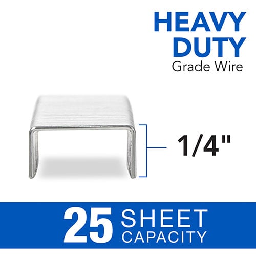 Swingline S.F. 13 Heavy Duty 1/4" Staples 1000pk - 35314E