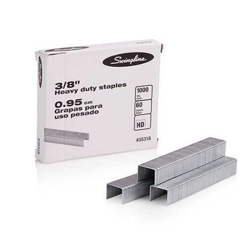 Swingline S.F. 13 Heavy Duty 3/8" Staples 1000pk - 35318E