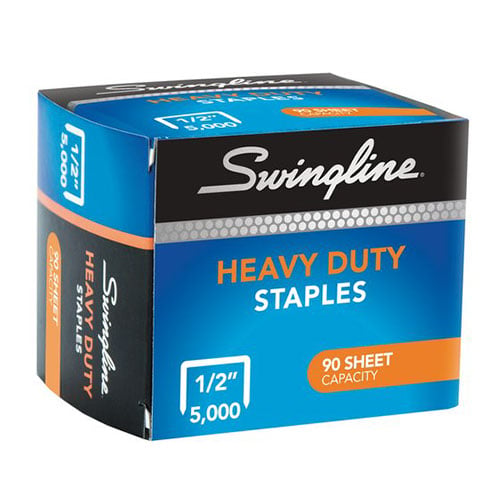 Swingline S.F. 39 Heavy Duty 1/2" Staples 5000pk - 79392E