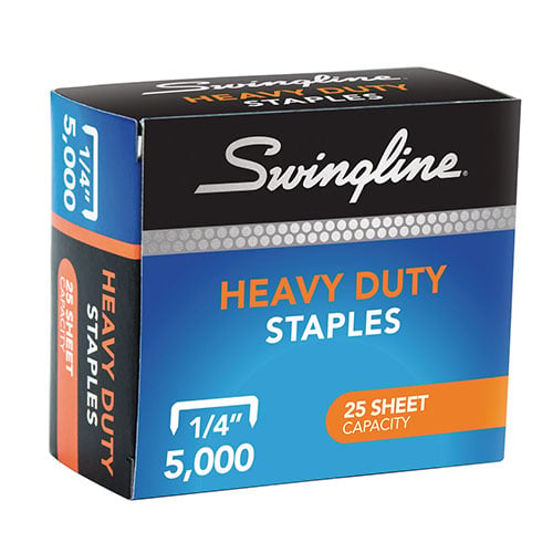 Swingline S.F. 39 Heavy Duty 1/4" Staples 5000pk - 79394E - Clearance Sale