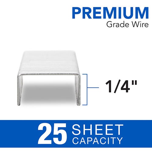 Swingline S.F.4 Full Strip 1/4" Premium Staples (5000/Box) - 5 Boxes - Clearance Sale