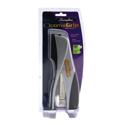 Swingline Silver Optima Grip Jam Free Desk Stapler - 87811E - Clearance Sale