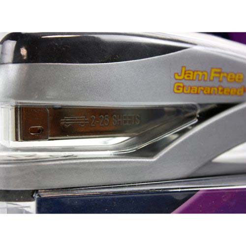 Swingline Silver Optima Jam Free Desk Stapler - 87801
