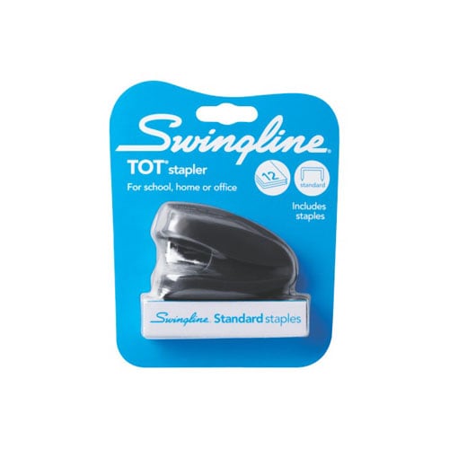 Swingline Tot Grip Black Stapler - 79171 - Clearance Sale