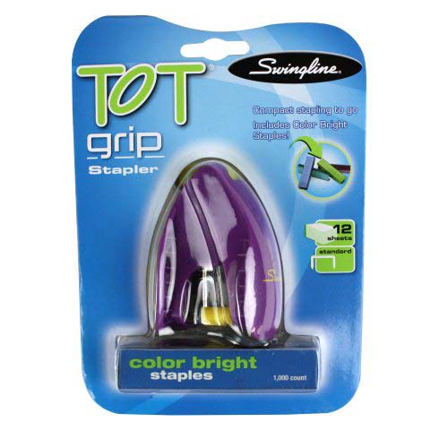 Swingline Tot Grip Portable Mini Stapler - 79168