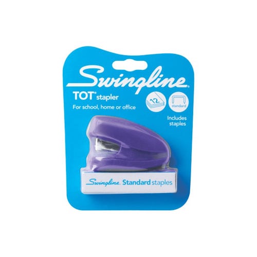 Swingline Tot Grip Purple Stapler - 79173